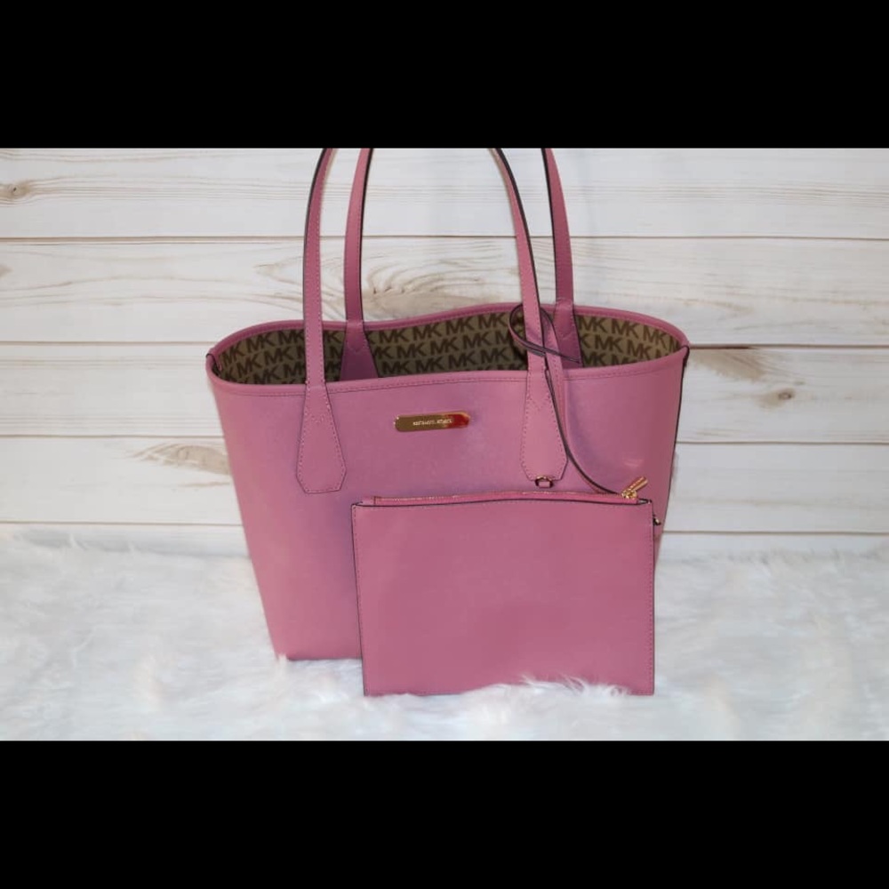 Michael Kors Reversible Candy Tote with Wristlet
